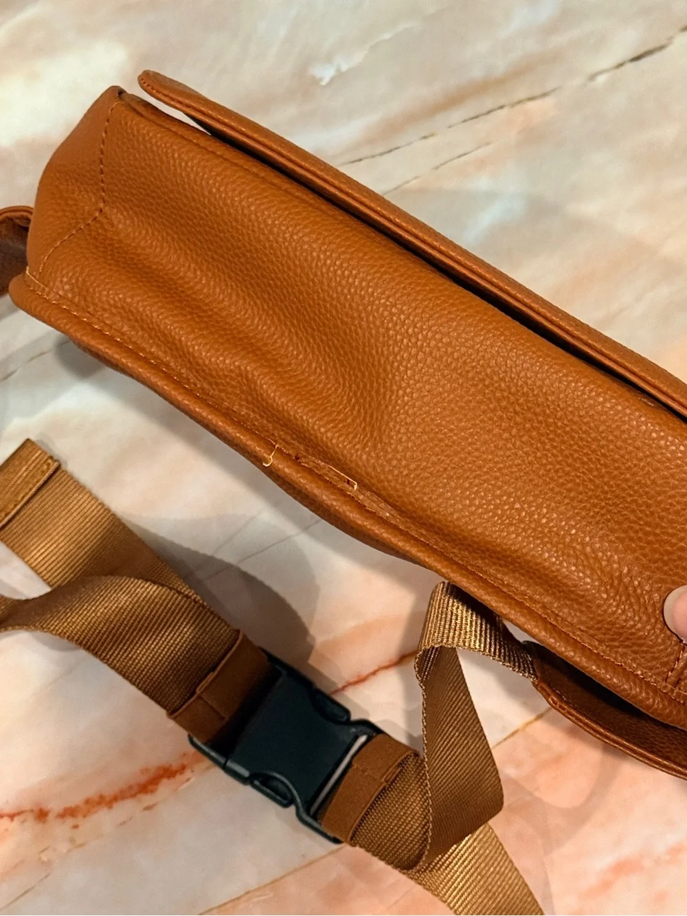 CleverMade Lily Hip Bag Crossbody Diaper Bottle Tote Baby Stroller Organizer